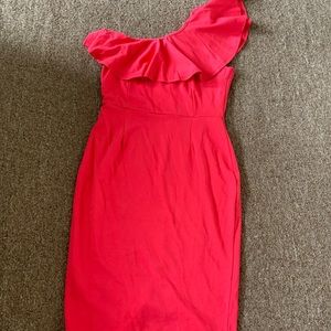 Women’s one shoulder bodycon dress